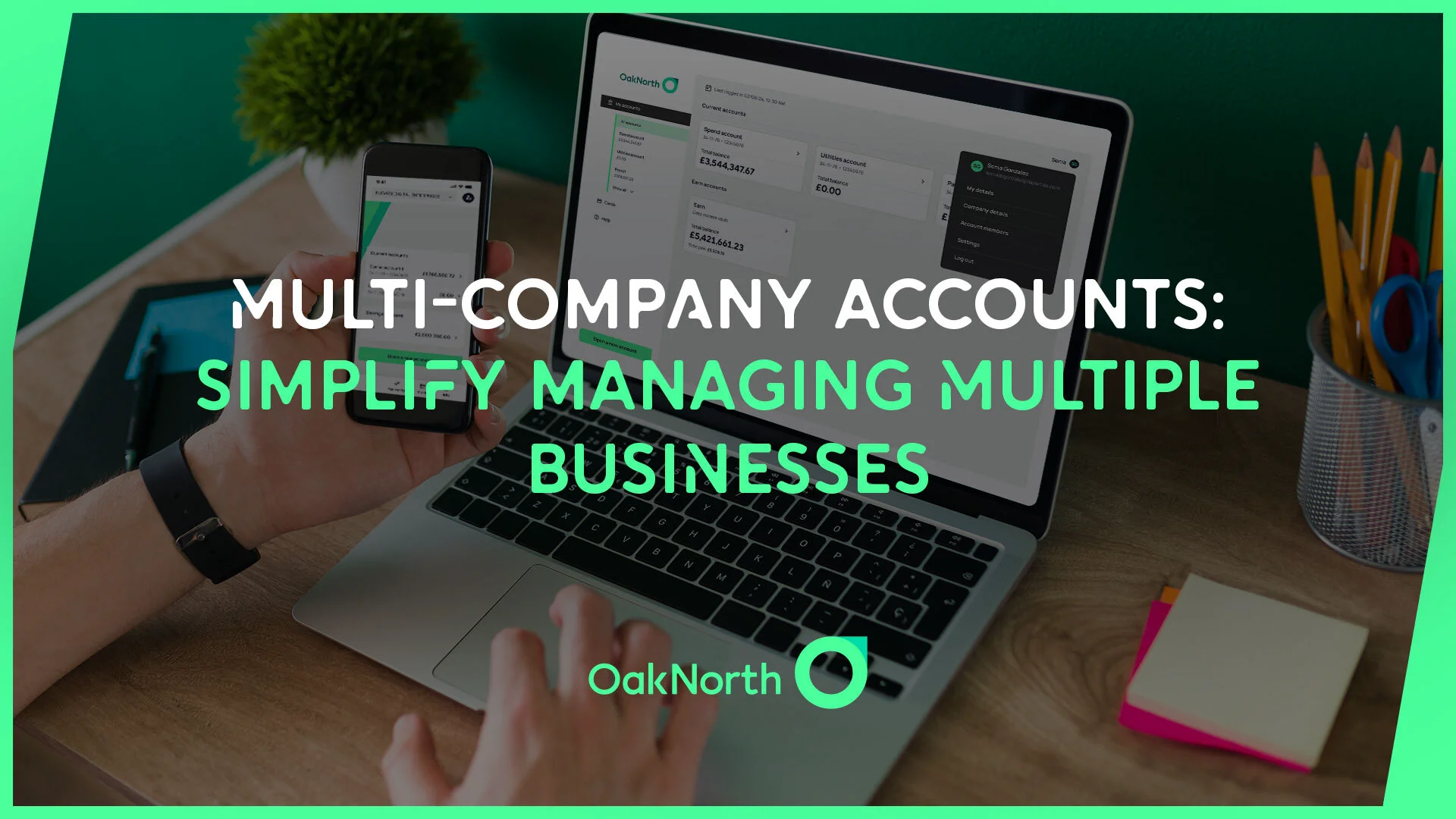 Multi-company accounts: Simplify managing multiple businesses
