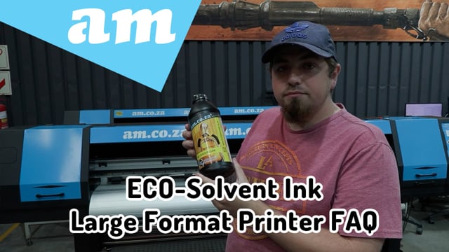 ECO-Solvent Ink Large Format Printer FAQ for Inks, Printing Quality, Drying and Maintenance