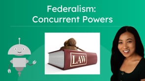 Federalism: Concurrent Powers