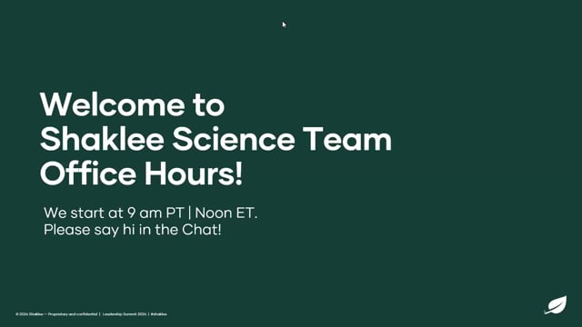 Science Team Office Hours 10.03.24