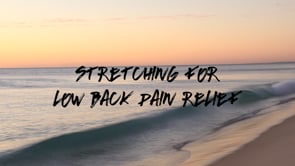 Stretching For Low Back Pain Relief