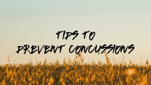 Tips To Prevent Concussions