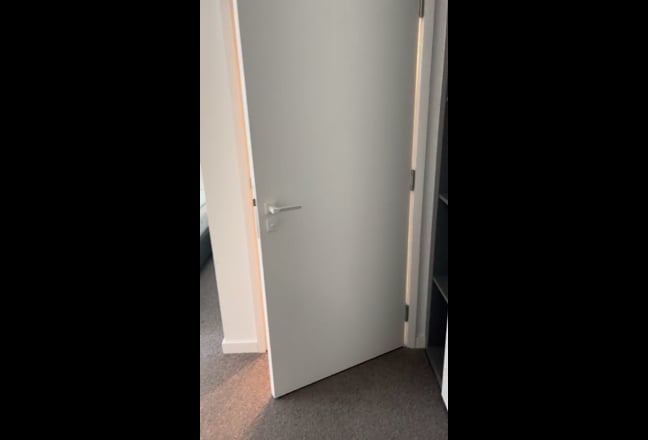 Video 1: en-suite bathroom with shower & storage above toilet (also floor heating which is great)