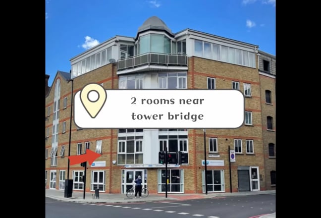 Large refurbished 2 rooms near London bridge  Main Photo