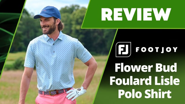 FootJoy Flower Bud Foulard Lisle Polo Shirt Review