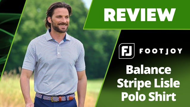 FootJoy Balance Stripe Lisle Polo Shirt Review