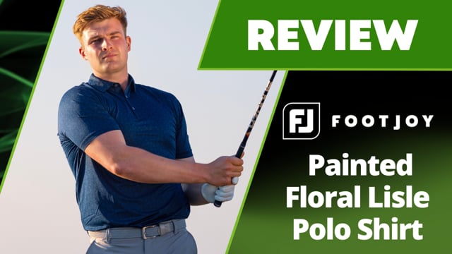 FootJoy Painted Floral Lisle Polo Shirt Review