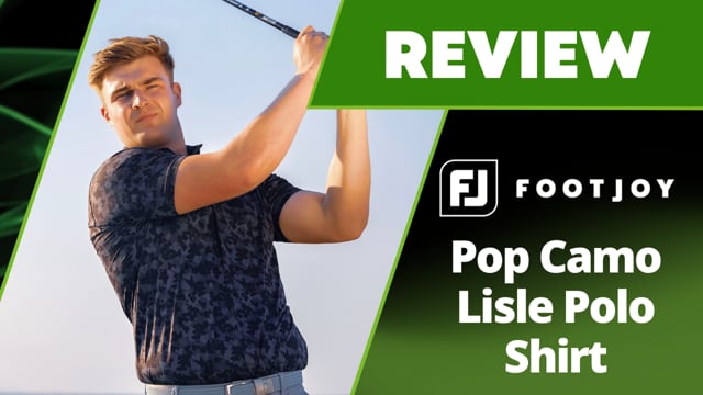 FootJoy Pop Camo Lisle Polo Shirt Review