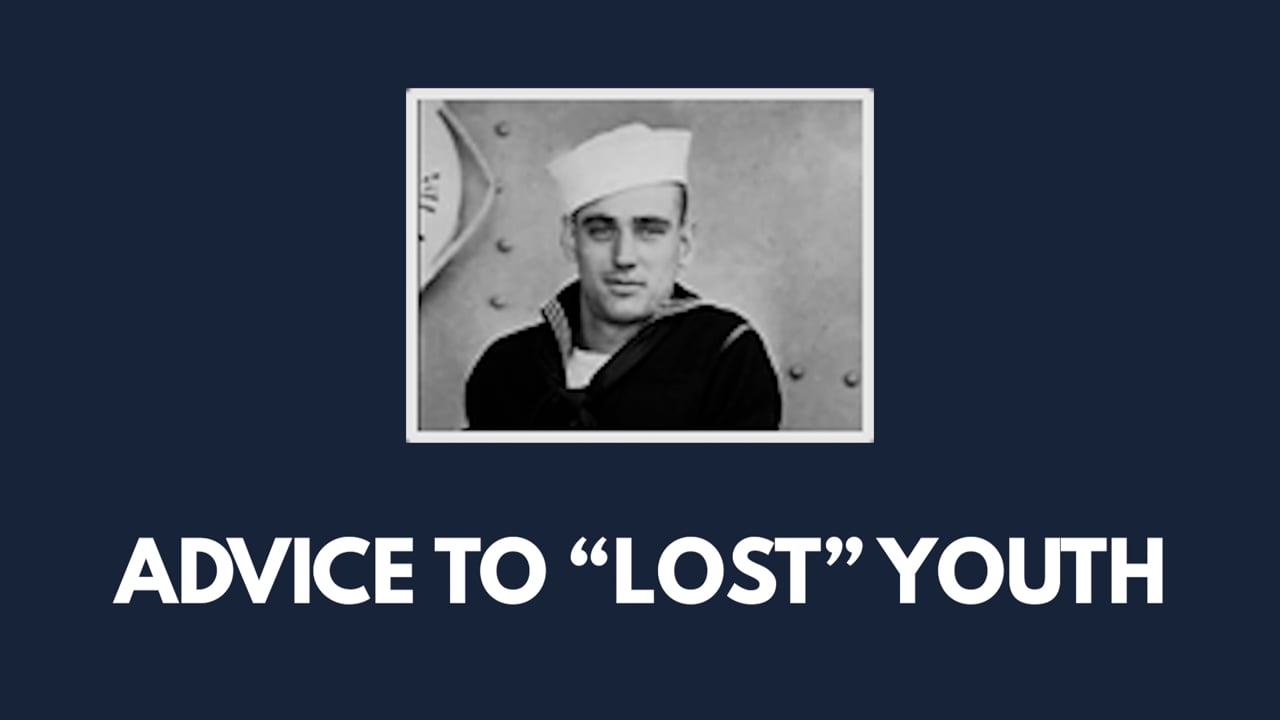 Paul Romilly - Advice to "Lost" Youth