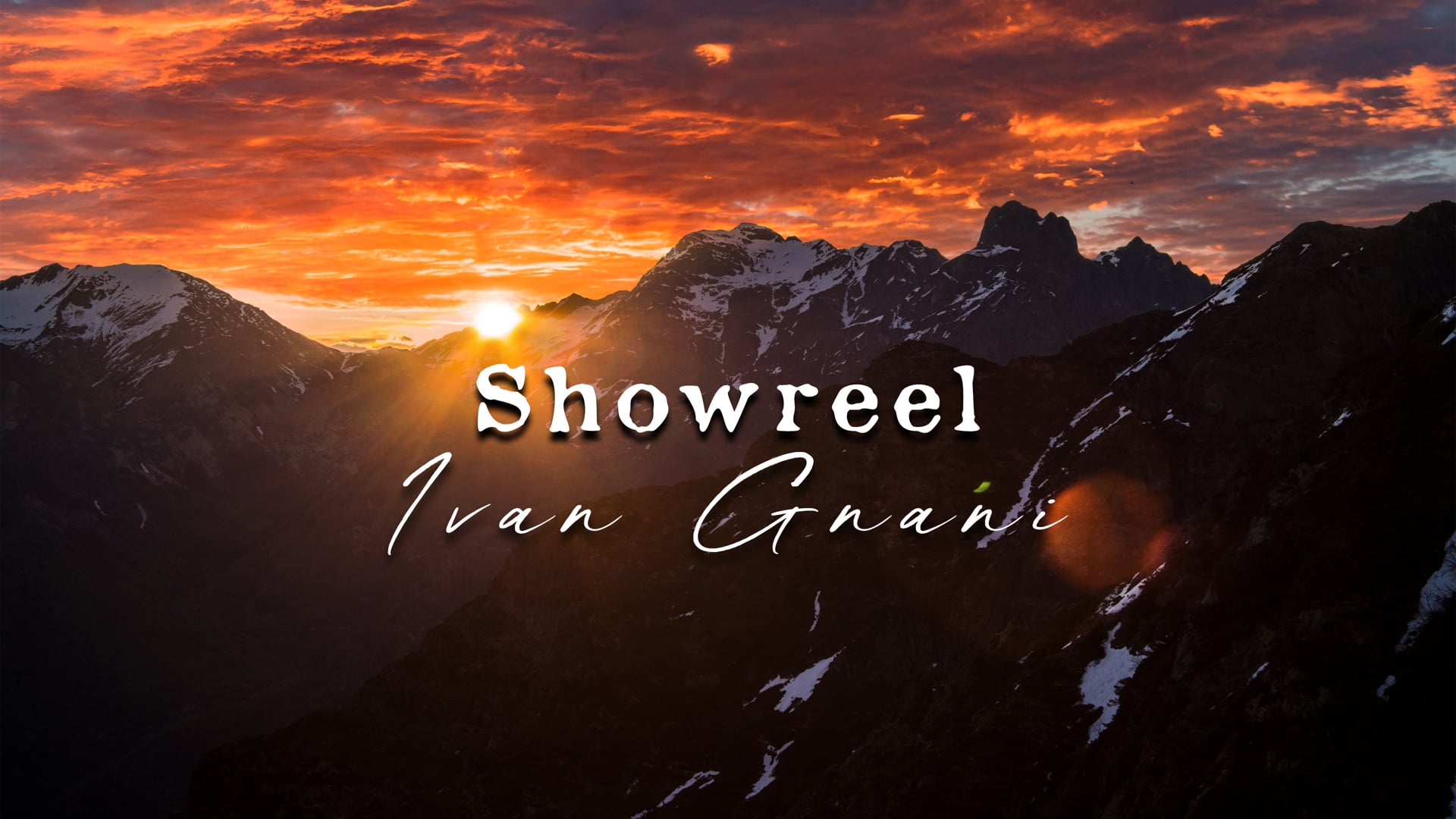 Ivan Gnani showreel 2024