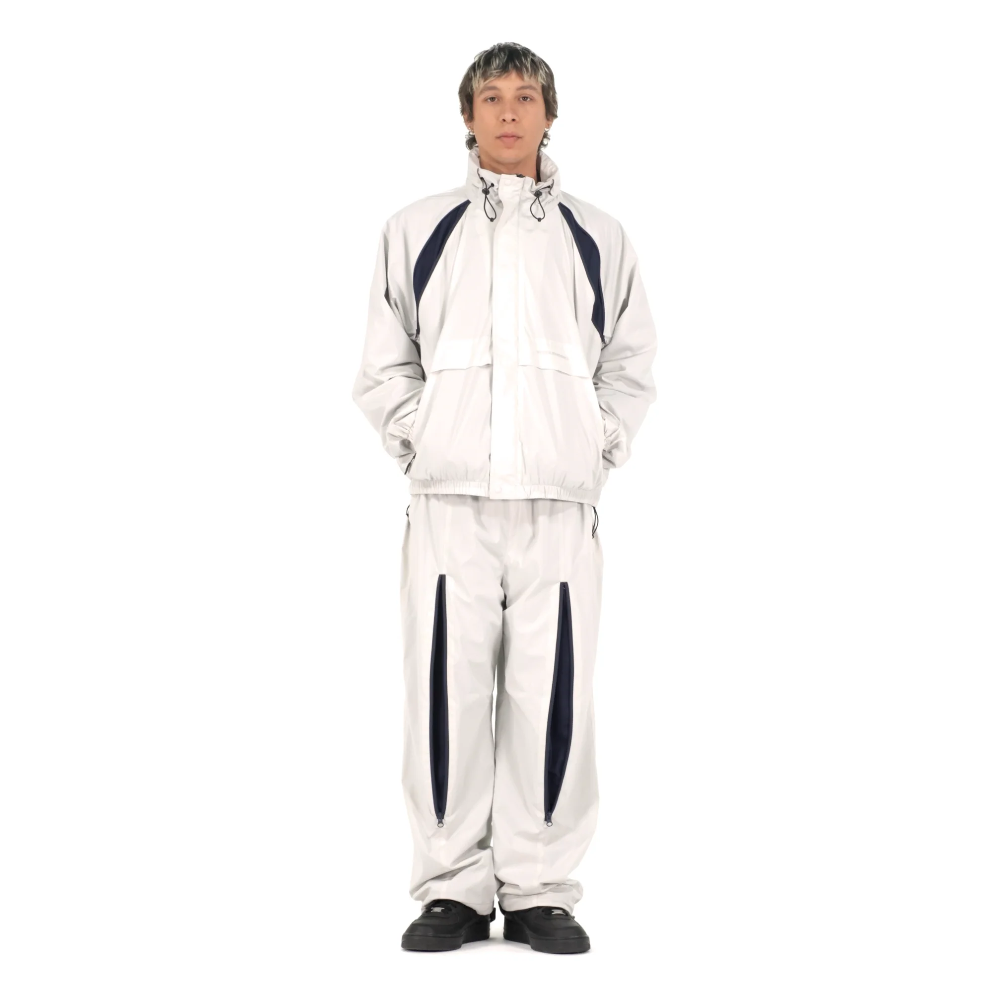 ★2025SS新作★WKNDRS★TECHNICAL WINDBREAKER PANTS MUSINSA | WKNDRS TECHNICAL WINDBREAKER PANTS (L.GREY)