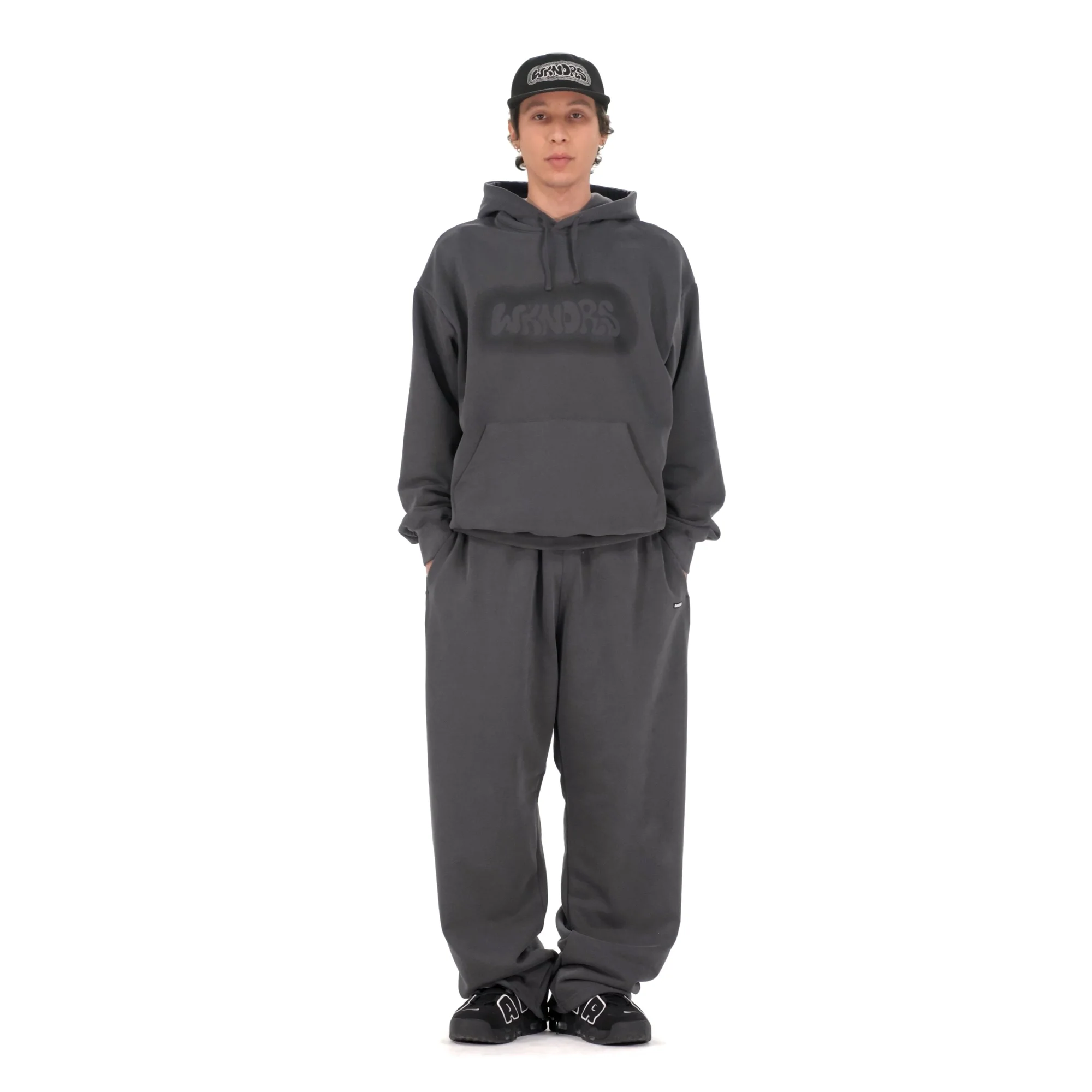 ★2025SS新作★WKNDRS★PIGMENT DYED SWEAT PANTS MUSINSA | WKNDRS PIGMENT DYED SWEAT PANTS (CHARCOAL)