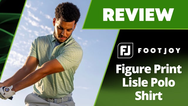 FootJoy Figure Print Lisle Polo Shirt Review