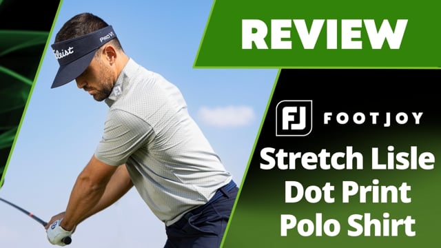 FootJoy Lisle Dot Print Polo Shirt Review