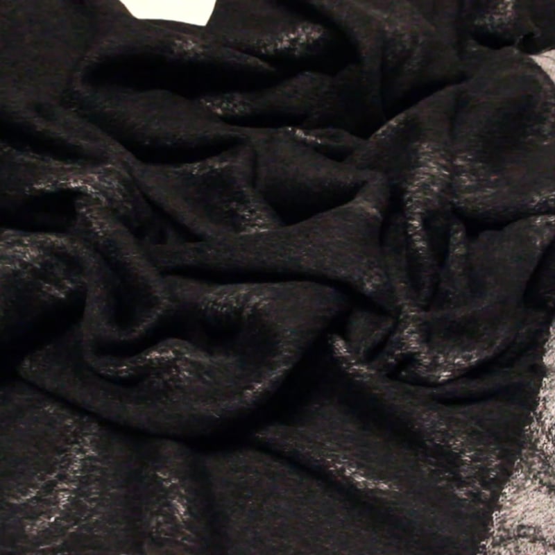 Vidéo: Tissu jacquard de laine - Cachemire fond brun
