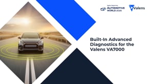 Built-in Advanced Diagnostics for the Valens VA7000