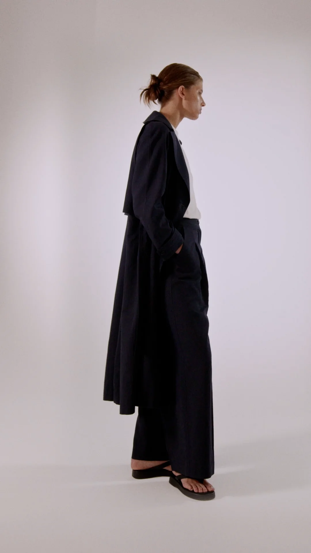 YVES SALOMON】MERINO LAMBSKIN MULES