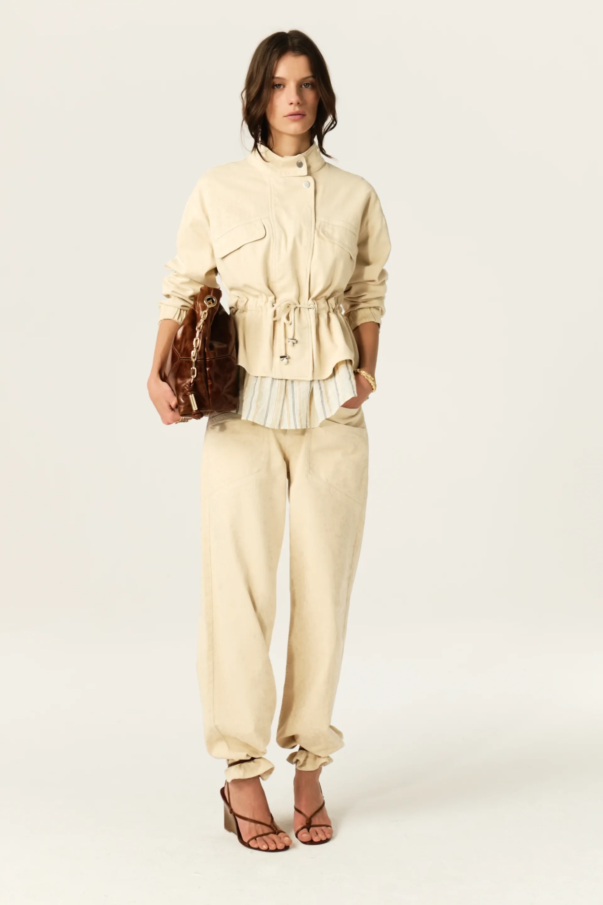 Short Jacket Falou Off-White // ba&sh US