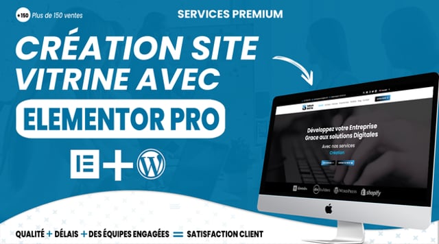 créer votre site WordPress professionnel avec Elementor (rapide, SEO, conversion clients)