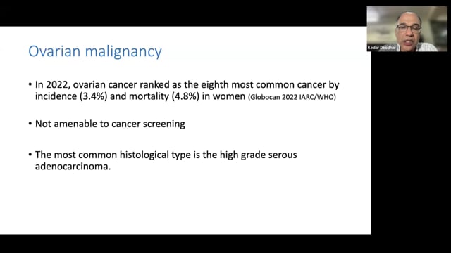Mucinous tumours of the ovary