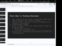 6 - Trading Plan