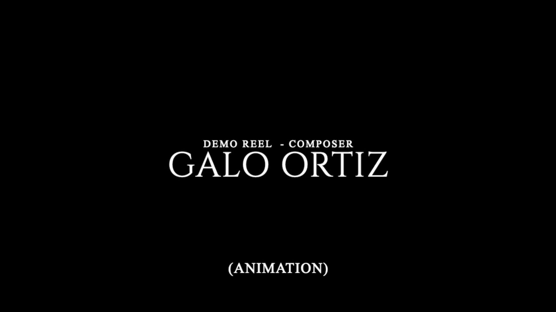 Demo Reel 2025 (Animation)