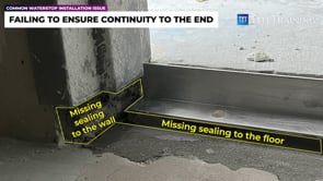 What Are the Common Waterstop Installation Issues at Waterstop Angles?