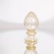 SOLARIS Murano Glass Egg Figure | Gold Crystal video