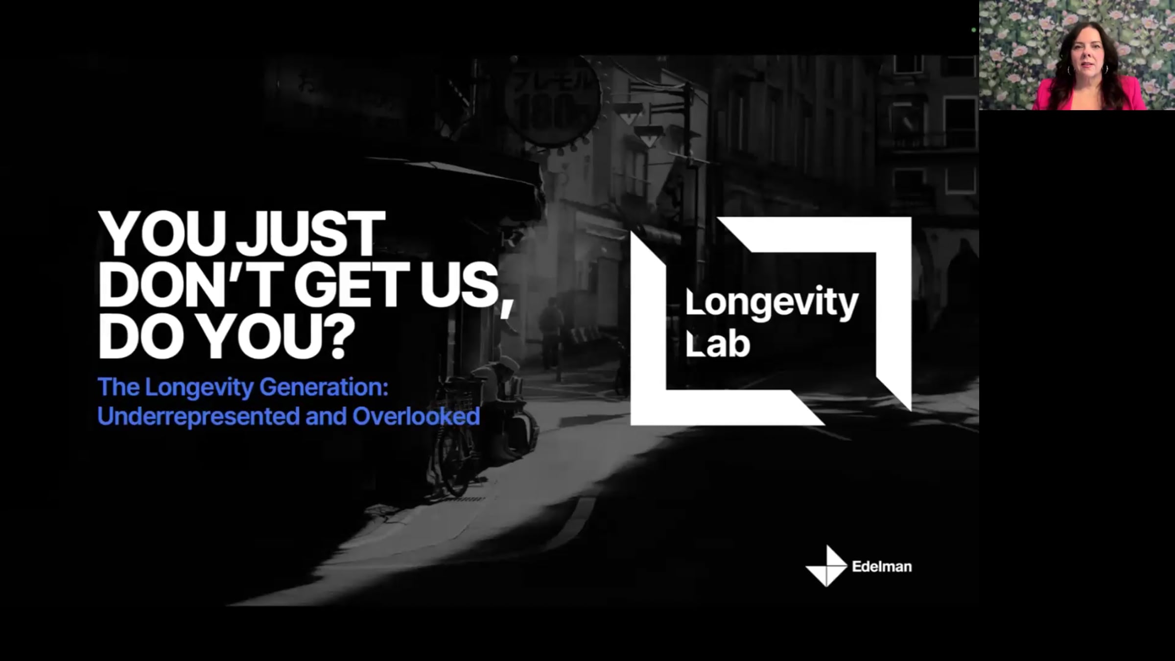 February 6, 2025 Longevity Lab Event - Underrepresented and Overlooked ...
