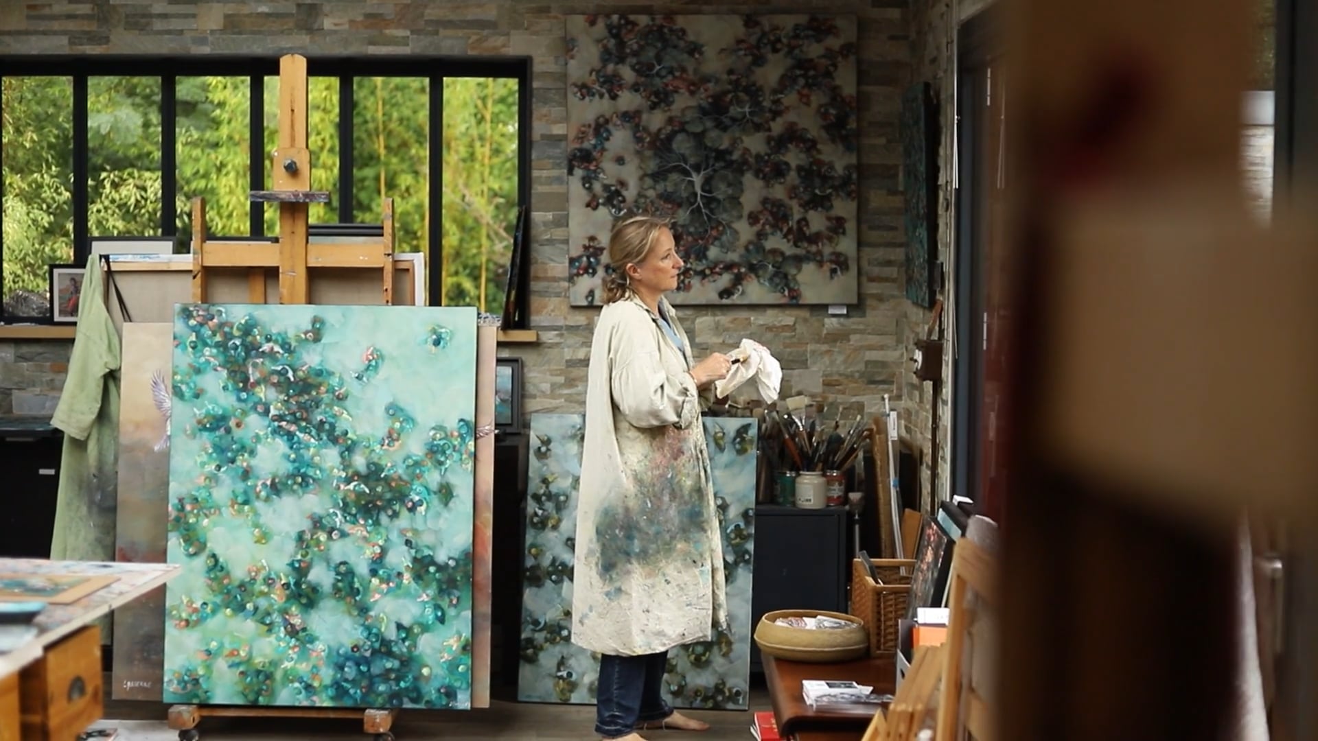 Dans l'atelier de Clothilde Laserre - Marion Saupin