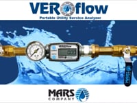 OW Investors VEROflow-1 Utility Service Analyzer for Residential Water Meters M394000WH at Pollardwater