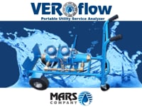 Mars Company VEROflow-4 Utility Service Analyzer with Cart - US Gallons MF2394019WHUS at Pollardwater