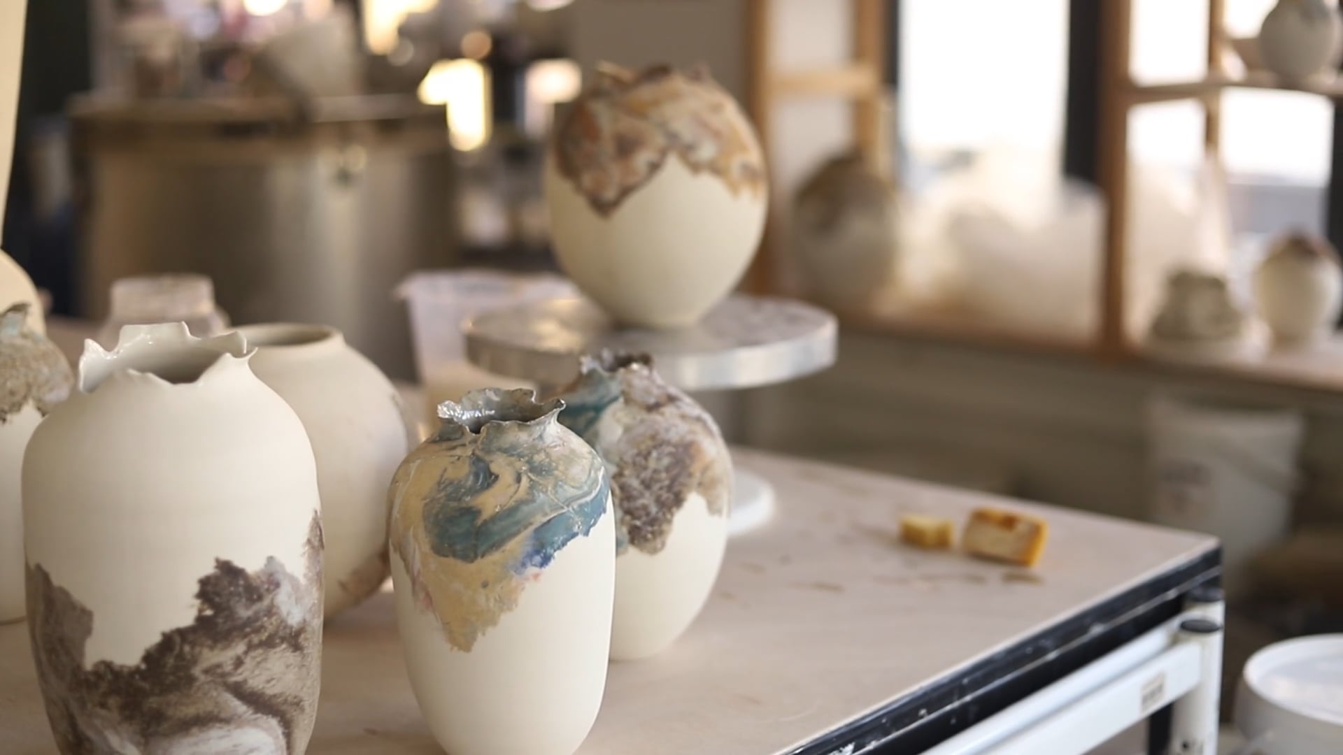 Dans l'atelier de Audrey Schaditzki -Marion Saupin