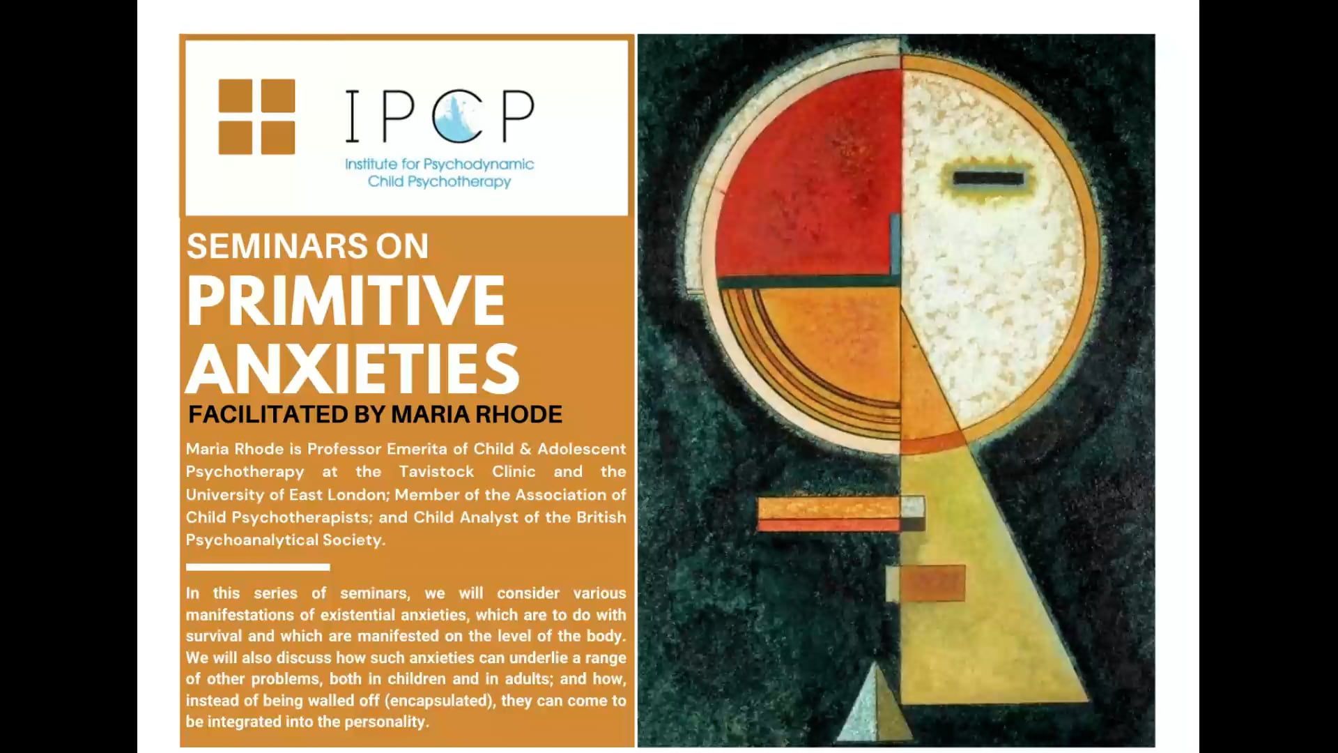 Seminar 2: More on Characteristic Bodily Anxieties