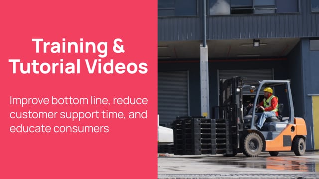 Training & Tutorial Video Production