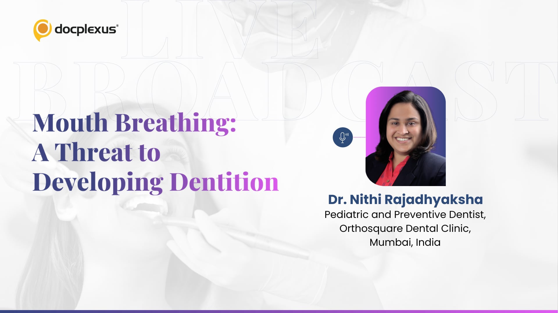 Mouth Breathing: A Threat to Developing Dentition