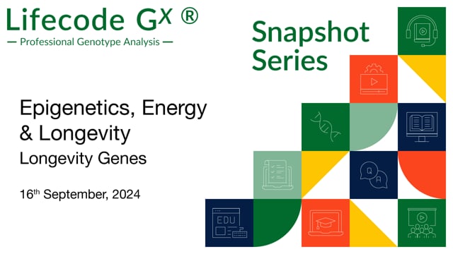 Epigenetics, Energy & Longevity, Longevity Genes