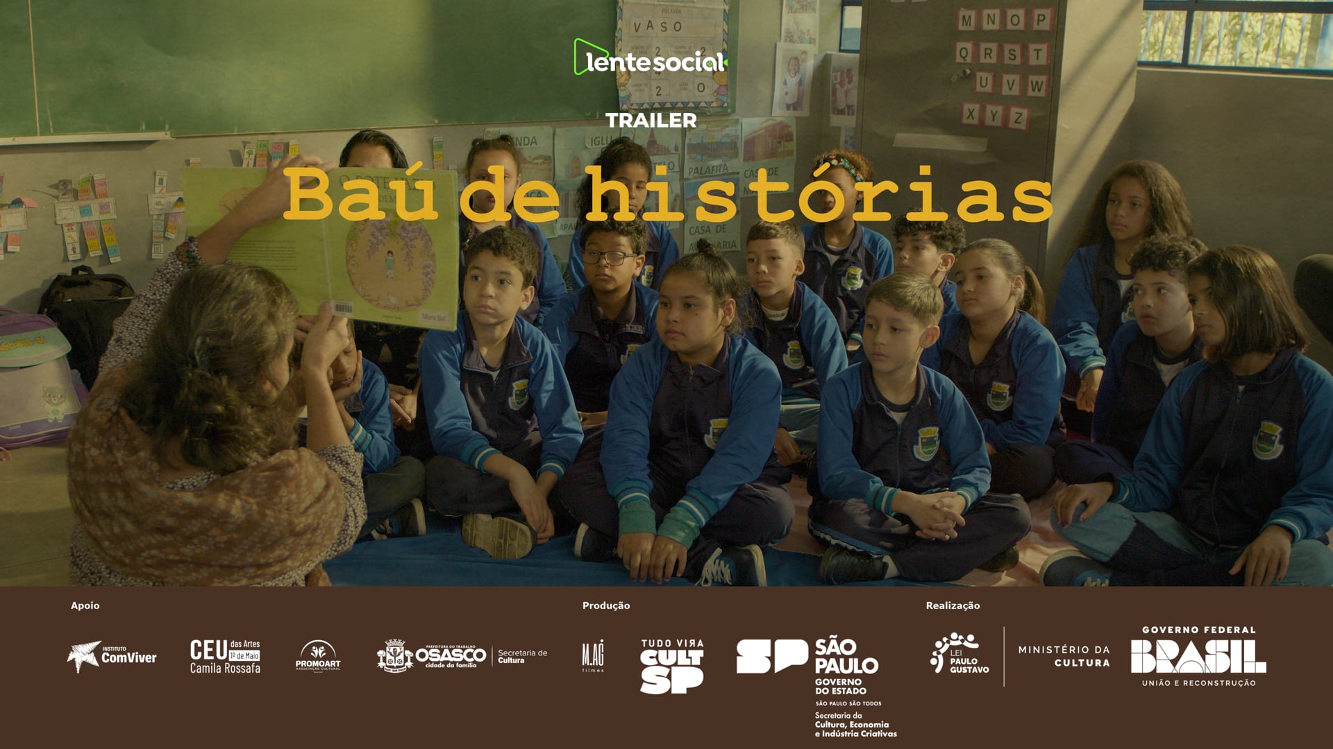TRAILER BAÚ DE HISTÓRIAS (INSTITUTO COMVIVER)
