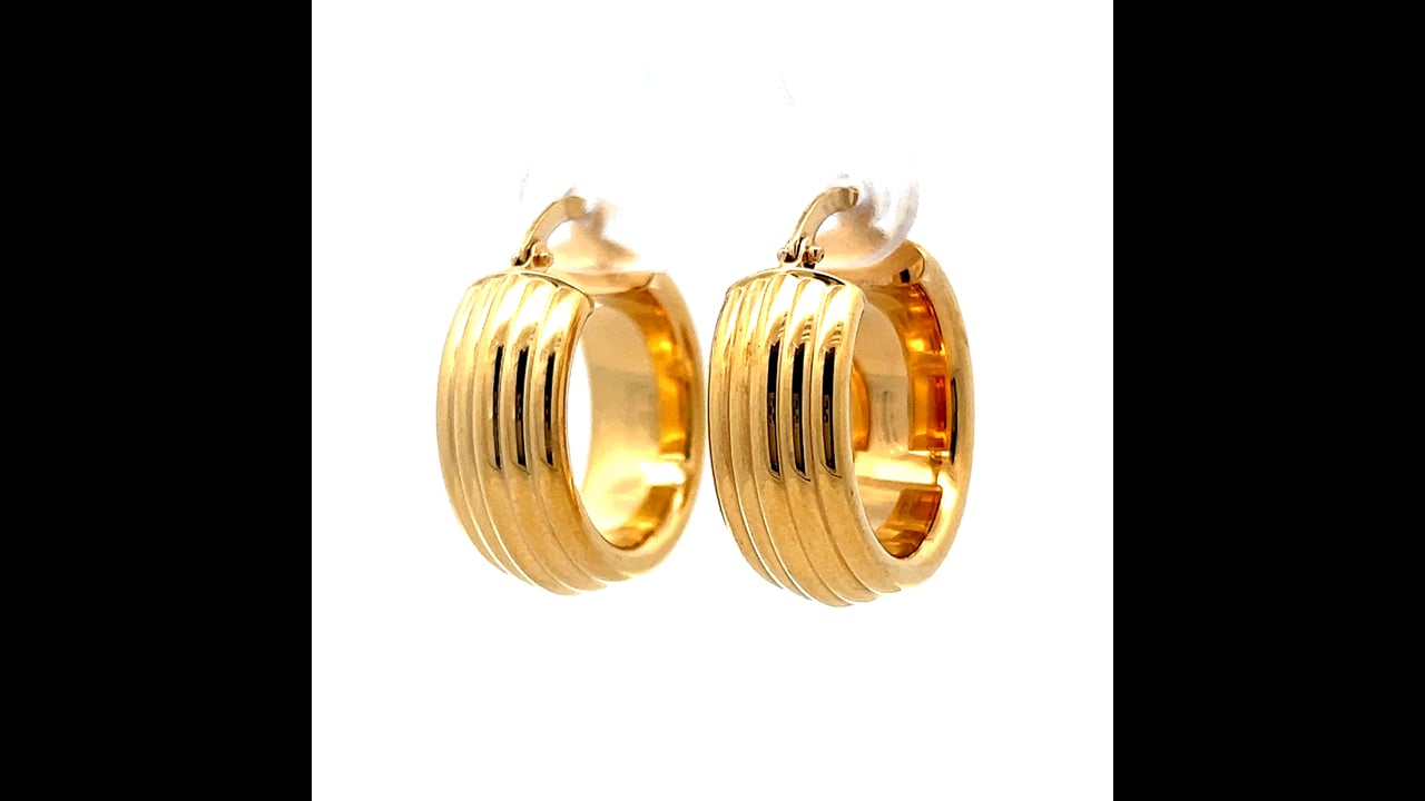 Floral Filigree Hoop Earrings – Bauble Sky