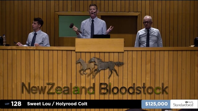 2025 National Standardbred Yearling Sale, Lot 128 - Day 1 - Review Show Part 1