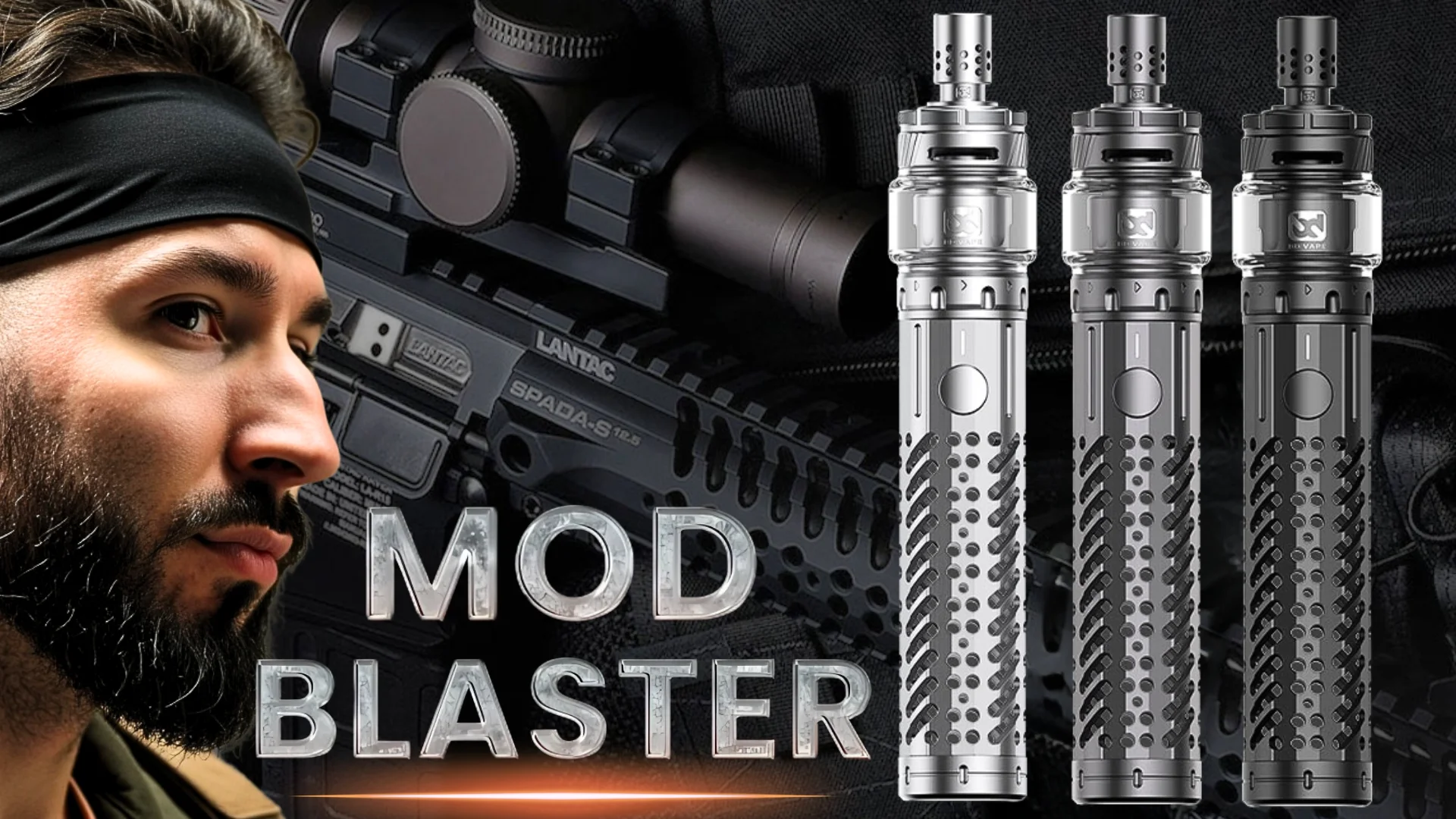 oxva vprime Kit Blaster : La Vape Passe en Mode Tactique !