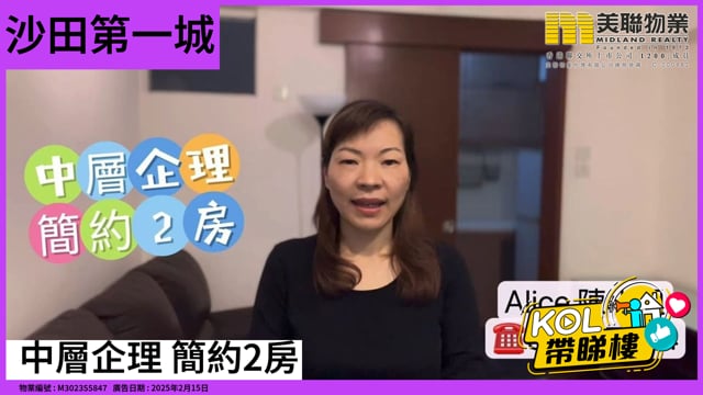 中層企理 簡約2房