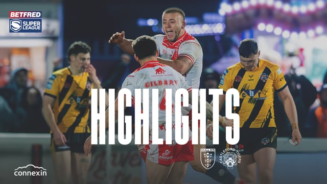 Golden point drama as Robins start 2025 Super League with win - Hull KR vs Castleford Highlights