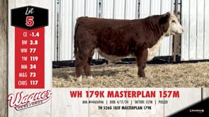 Lot #5 - WH 179K MASTERPLAN 157M