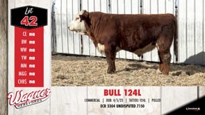 Lot #42 - BULL 124L