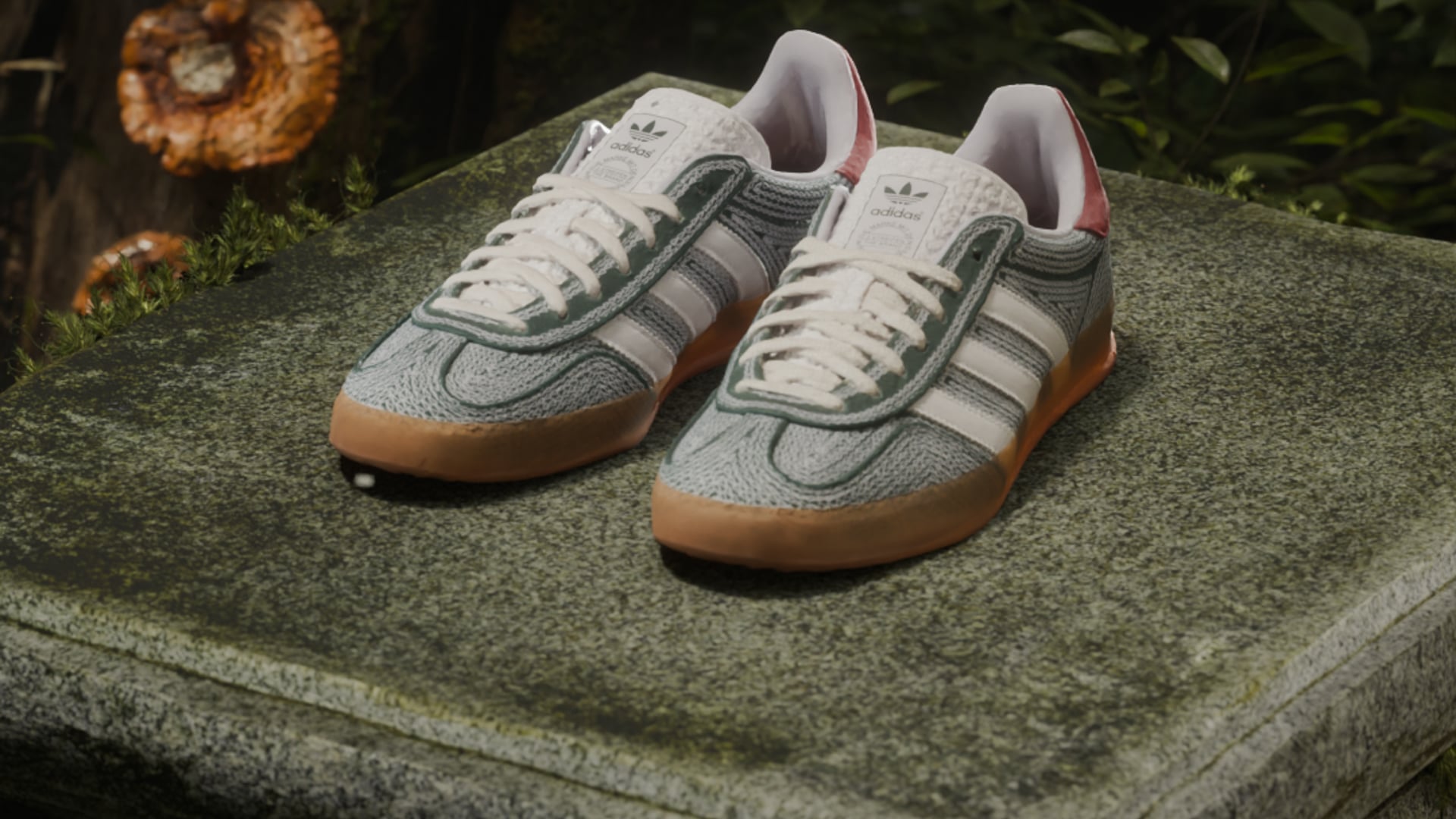 SW x Adidas Gazelle Green Hemp SPEC AD