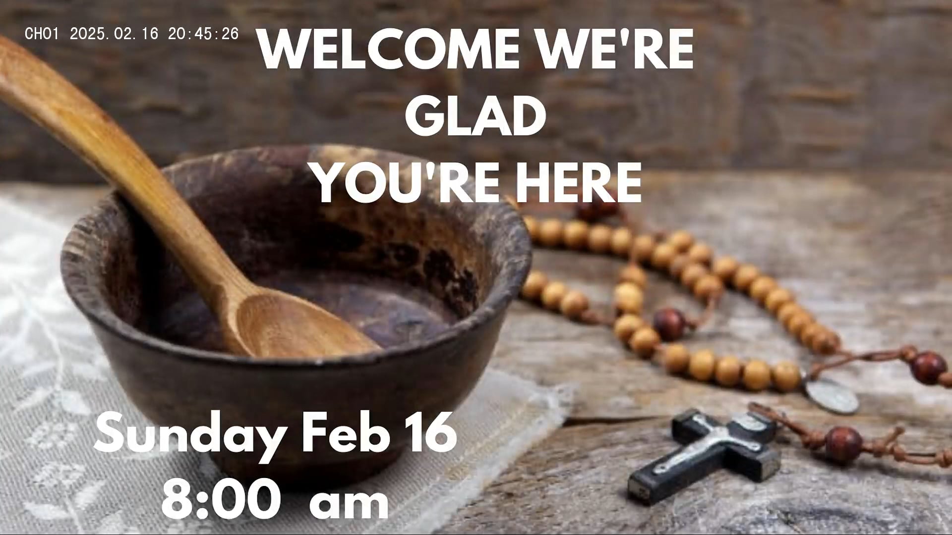 FLC - February 16th, 2024 (8am): Sixth Sunday after Epiphany