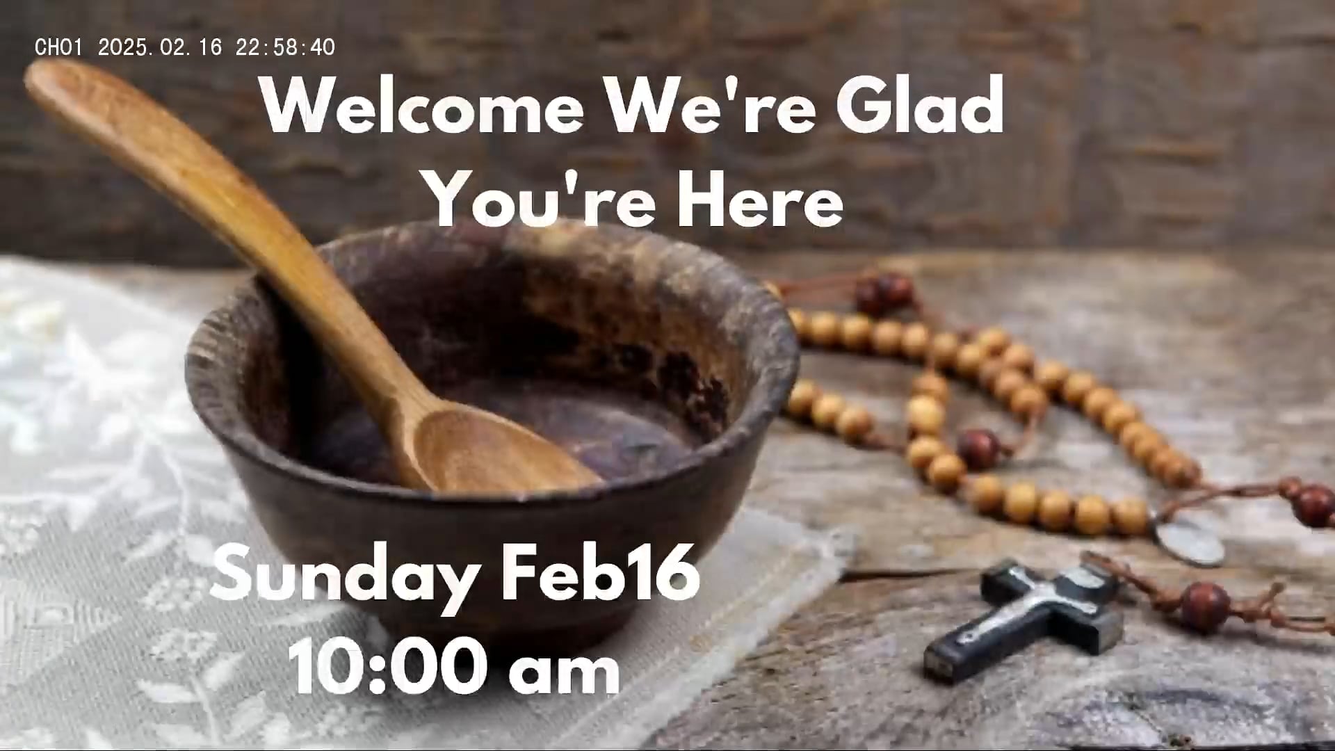 FLC - February 16th, 2024 (10:15am): Sixth Sunday after Epiphany