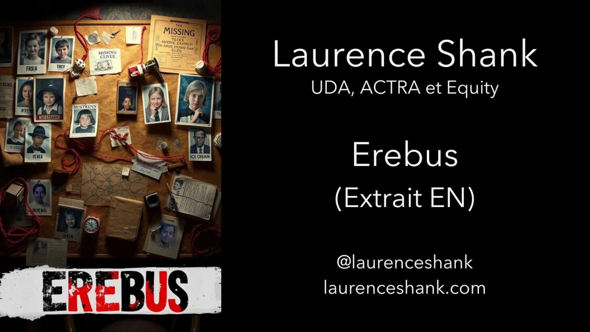 Laurence Shank - Erebus (Extrait EN)