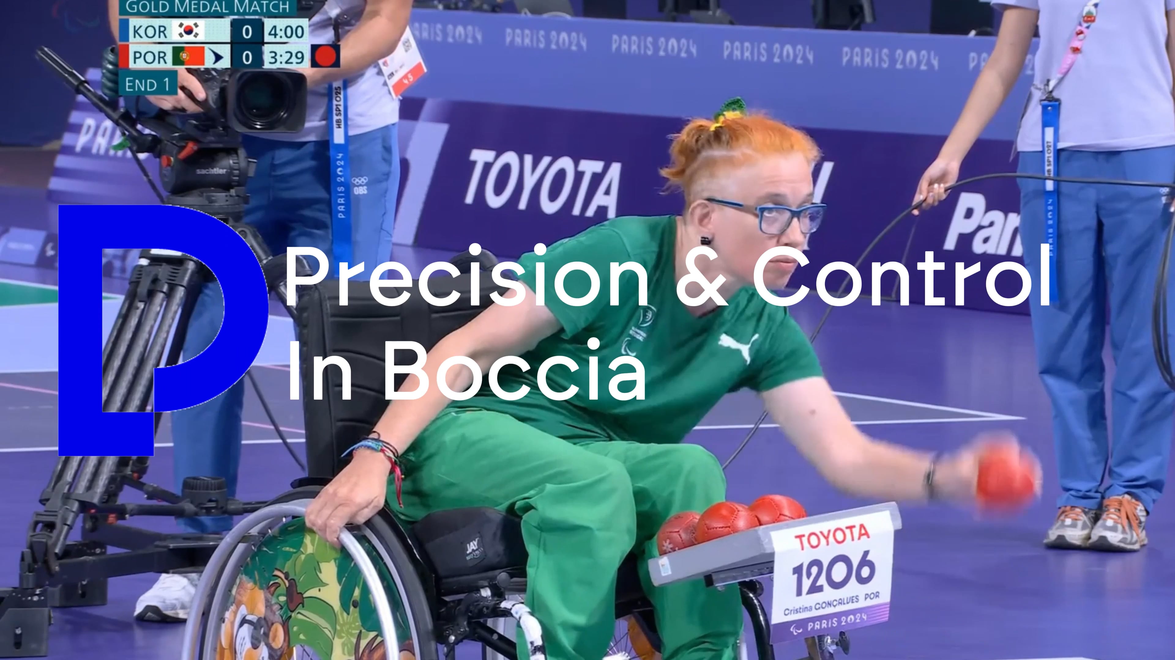 Precision and control in Boccia